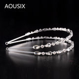 Baroque Crystal Double Bridal Headwear Hairband