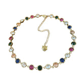 Vintage Baroque Style Collar Chain Necklace