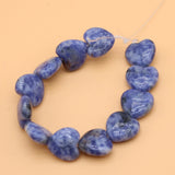 Vintage Agate Heart Pendant Necklace Women Punk Hip Hop Bracelet Bead Chain Jewe