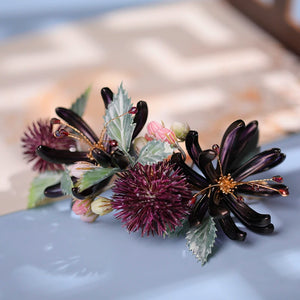 Vintage Flowers Wedding Bridal Hair Accessories Artificial Flower Hairgrips