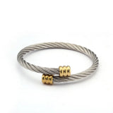 Vintage Gun Plated Stainless Steel Bracelet