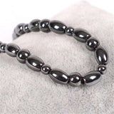 Vintage Hematite Magnetic Anklet for Health Weight Loss