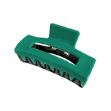 Vintage Green Geometric Acetate Hair Clips Claw for Women Hairpin
