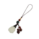 Vintage Bodhizi Tulip Keychain Key Ring Mobile Phone Pendant