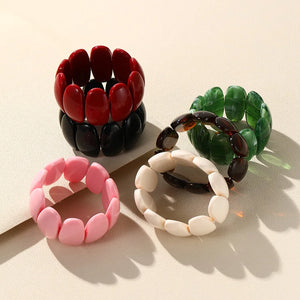 Vintage Bohemia Colorful Charm Bracelet for Women Girls