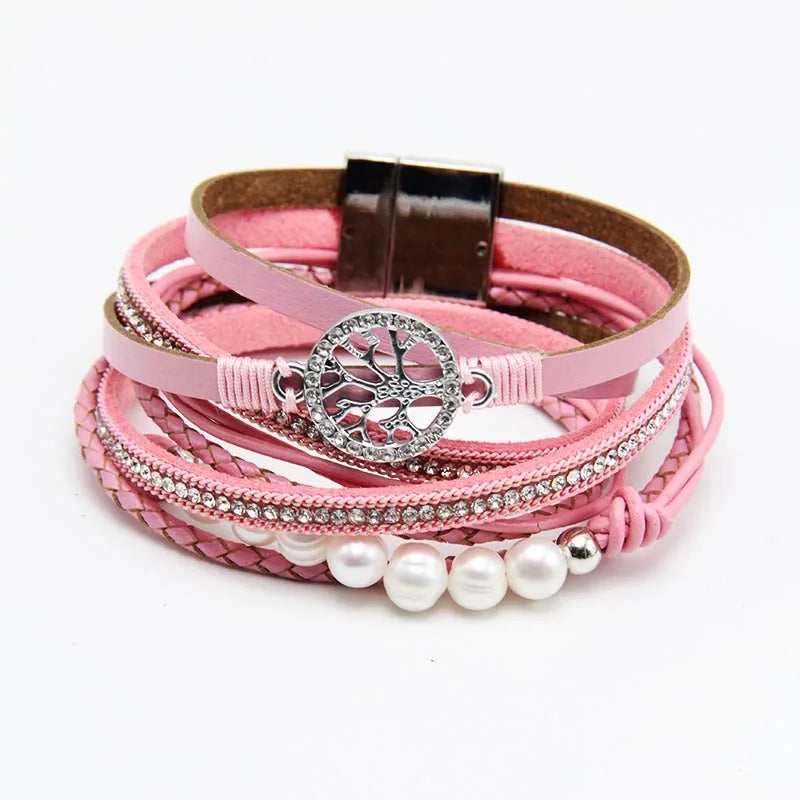 Bohemia Multi-layer Tree Of Life Bracelet Ethnic Style Jewelry