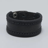 Vintage Leather Bracelet Punk Cuff Wrap Bangle for Men Women