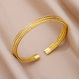 Vintage Braided Stainless Steel Bracelet for Couples