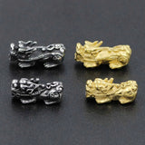 Vintage Fengshui Pixiu Spacer Beads for Men Bracelet DIY Jewelry Making