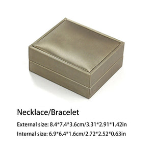 Vintage Leather Ring Box Wedding Supplies