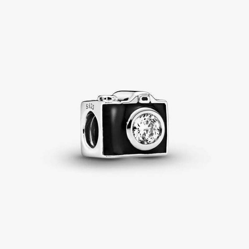 Vintage Camera Charms 925 Sterling Silver Beads