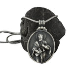 Vintage Catholic Pendant Men's Religious Necklace