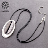 Vintage Celebrity Collar Chain Geometric Necklace Women's Pendants Jewelry