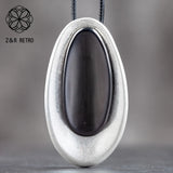 Vintage Celebrity Collar Chain Geometric Necklace Women's Pendants Jewelry