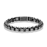 Vintage Chain Men Stainless Steel Bracelet Punk Rock Wristband 
