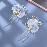 Vintage Chinese Flower Hair Accessories Hanfu Hairpin