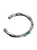 Vintage Chinese 999 Silver Bamboo Bracelet