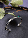 Vintage Chinese 999 Silver Bamboo Bracelet