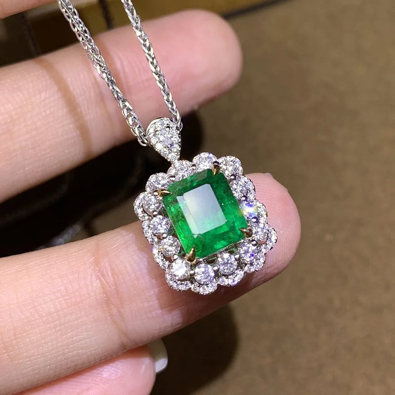 Vintage Chocker Necklace AAAAA Cz Filled Engagement Wedding Pendants Necklace