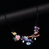 Vintage Choker Necklace Tassel Pendant Chain Necklaces & Pendants