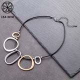 Vintage Chokers Necklaces Women's Pendants Statement Suspension Jewelry