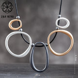 Vintage Chokers Necklaces Women's Pendants Statement Suspension Jewelry