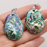 Colorful Abalone Shell Pendants for Jewelry Making