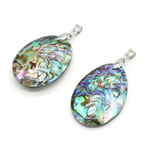 Colorful Abalone Shell Pendants for Jewelry Making