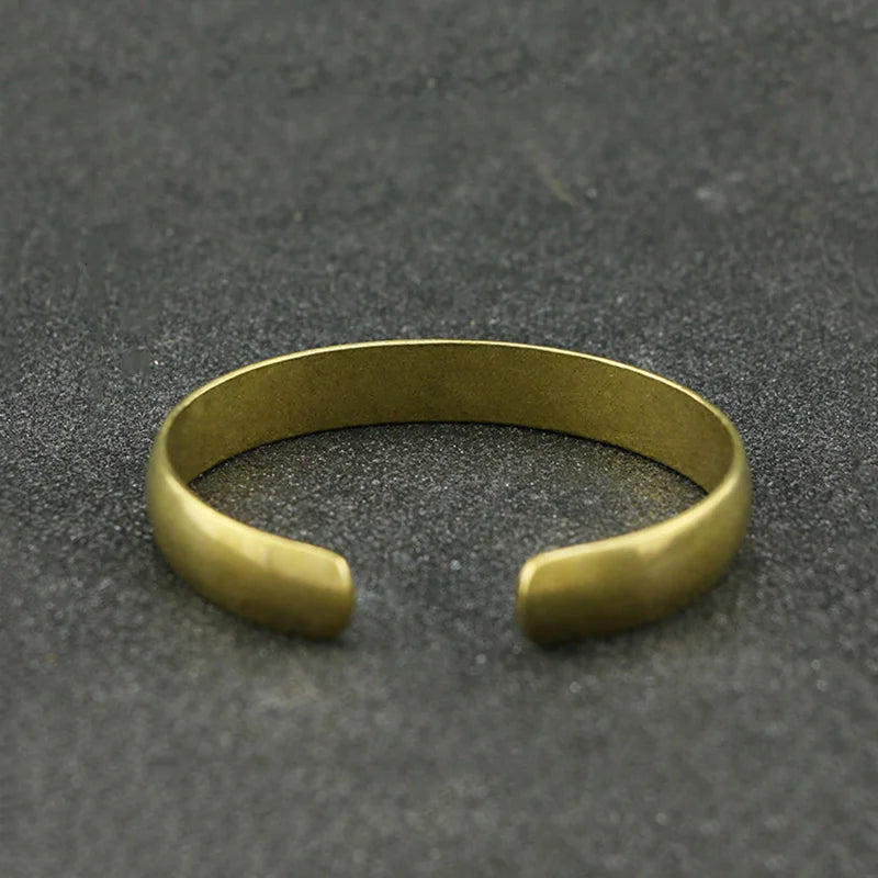 Vintage Copper Geometric Bangle Jewelry for Women