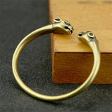 Vintage Copper Geometric Bangle Jewelry for Women