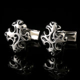 Vintage Cross Metal Cufflinks Religious Personalized Men's Business
