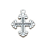 Vintage Crucifix Cross Charms Pendants 100Pcs 15x20mm Zinc Alloy Jewelry DIY