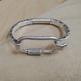 Vintage Crystal Cuff Bangle Open Punk For Women Jewelry Designers INS