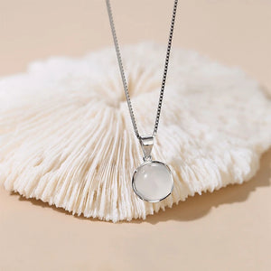 Vintage Crystal Silver Clavicle Chain Necklace For Women Girls