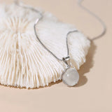 Vintage Crystal Silver Clavicle Chain Necklace For Women Girls