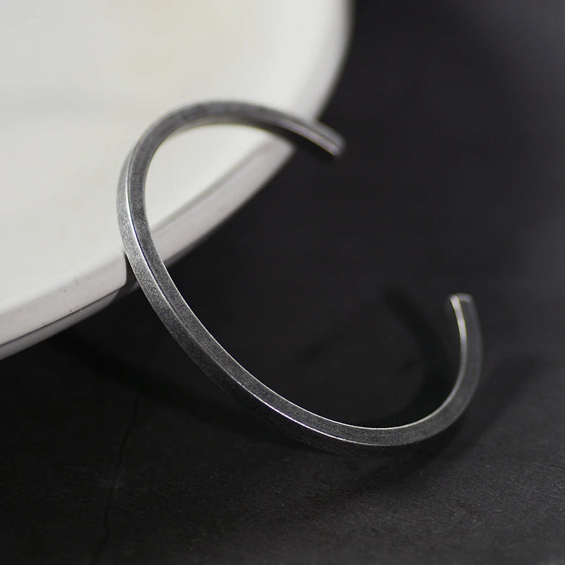 Vintage Korea Style Titanium Steel Men Bracelet Charms 1314 Lover Bracelet