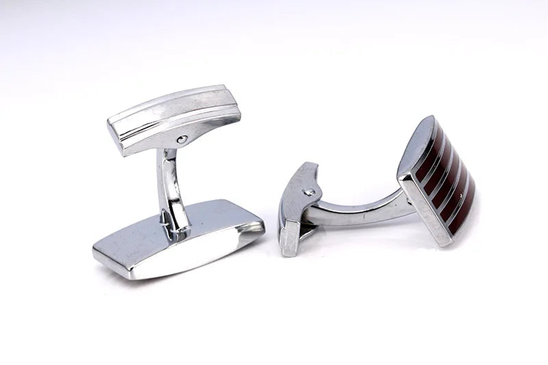 Vintage Cufflinks For Mens Jewelry Shirt Cufflinks RED Cuff Link High Wedding