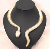 Vintage Snake Halloween Punk Necklace