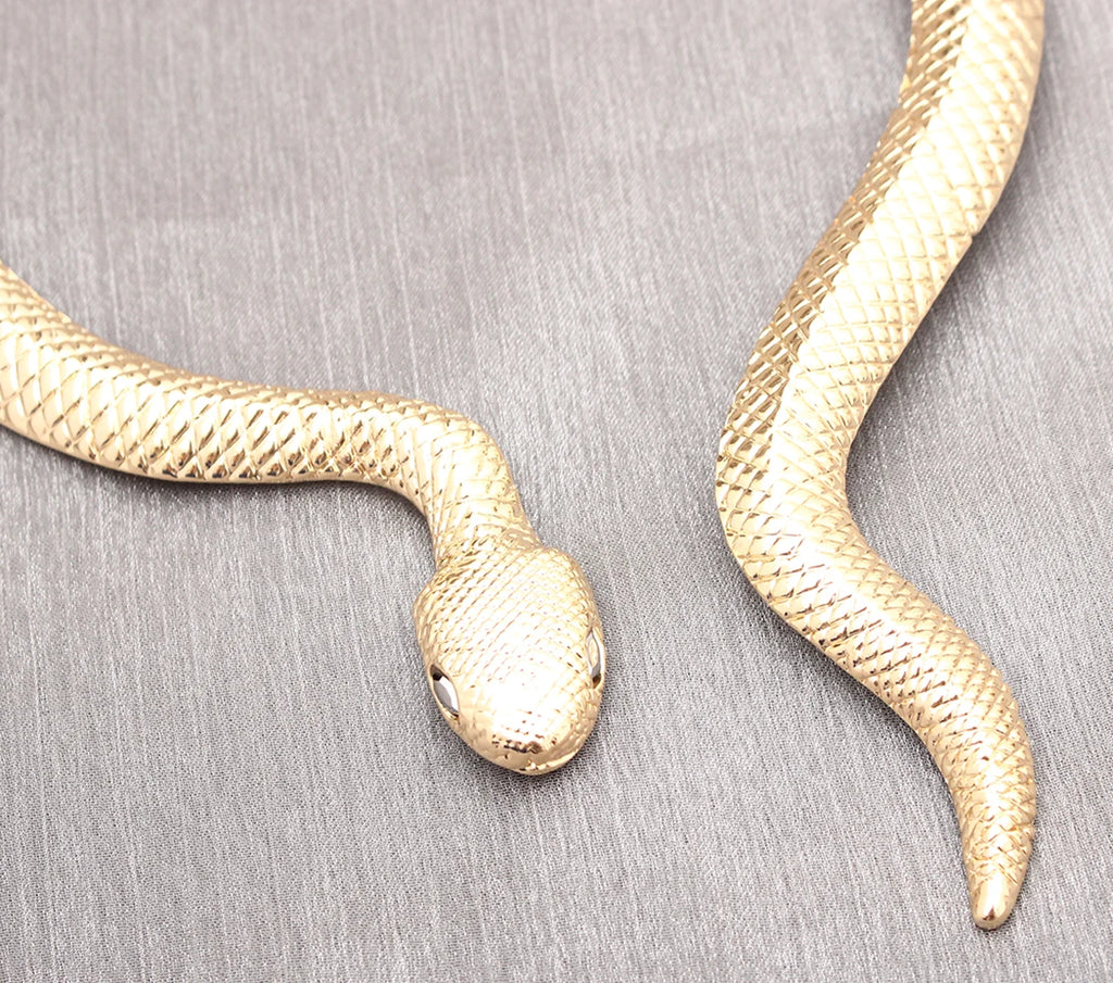 Vintage Snake Halloween Punk Necklace