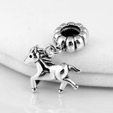 Vintage Chinese Zodiac Pendant Charm 925 Sterling Silver Animal Bead DIY Jewelry