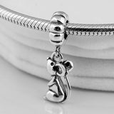 Vintage Chinese Zodiac Pendant Charm 925 Sterling Silver Animal Bead DIY Jewelry