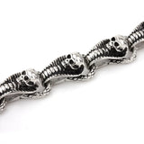 Vintage Skull Bracelet Men's Opening Bracelet Banquet Jewelry