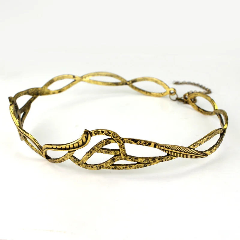Elven King Thrandiul Elrond Crown Tolkien LOTR Accessory