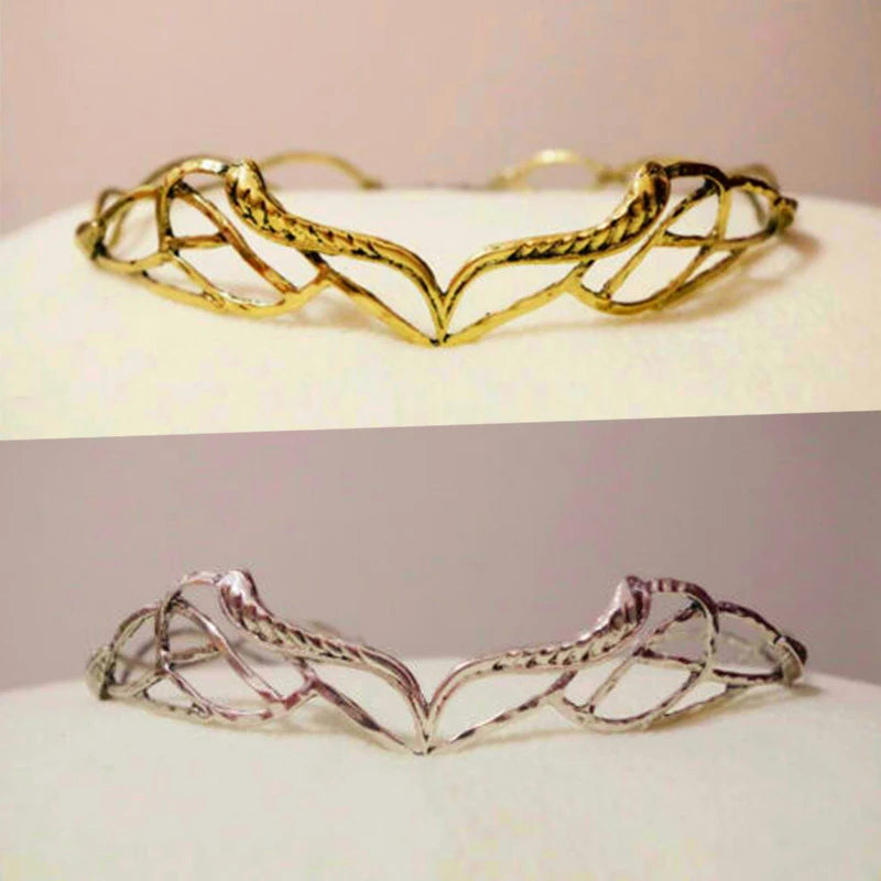 Elven King Thrandiul Elrond Crown Tolkien LOTR Accessory