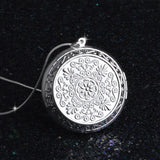 Vintage Earl Palace 925 Silver Chain Locket Pendant Necklace