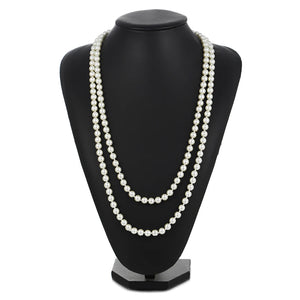 Vintage Freshwater Pearl Necklace Beaded Choker for Women Girls