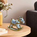 Vintage Enameled Horse Trinket Box for Earrings