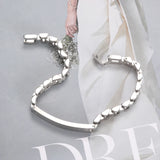 Vintage Engraving ID Name Bracelets Stainless Steel Customed Letter Watch