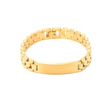 Vintage Engraving ID Name Bracelets Stainless Steel Customed Letter Watch
