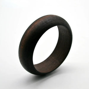 Vintage Ethnic Wooden Bangles Wide Bracelet Jewelry Gift